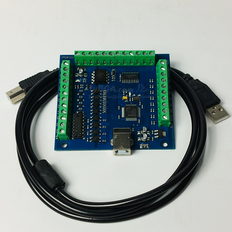 บอร์ดควบคุมการเคลื่อนที่แบบสเต - Mach3 Usb Cnc Controller 4 Axis 100Khz บทวิจารณ์และราคา