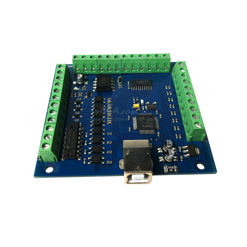 บอร์ดควบคุมการเคลื่อนที่แบบสเต - Mach3 Usb Cnc Controller 4 Axis 100Khz บทวิจารณ์และราคา